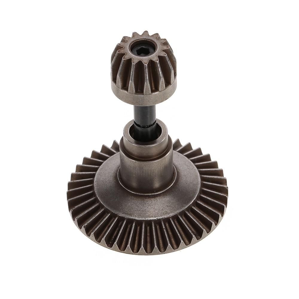 13T 38T Metal Crown Gear Differential Main Gear Combo Set for Front/ Rear Axle Axial SCX10 90021 90022 RC Off-Road Buggy Monster Truck Car