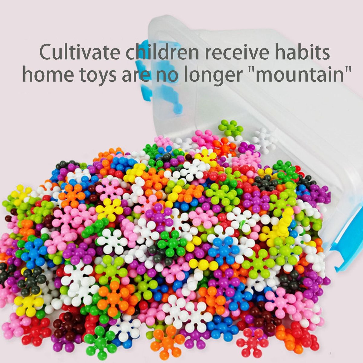 Brick Toys Snow Flower Brain Game