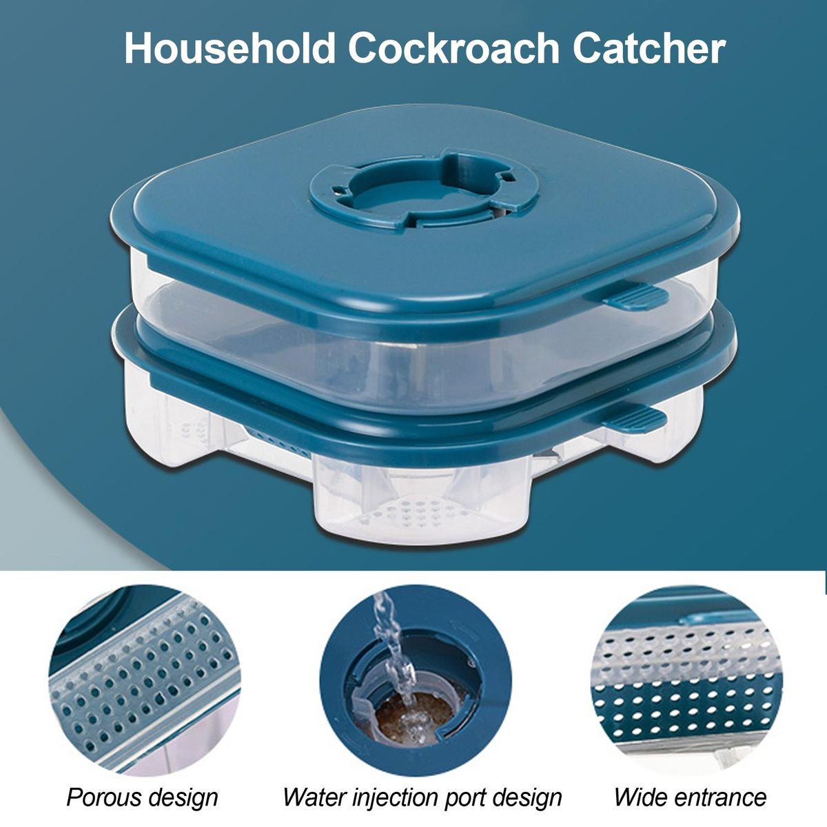 Cockroach Catcher 360 Degree All Round Cockroach Catcher