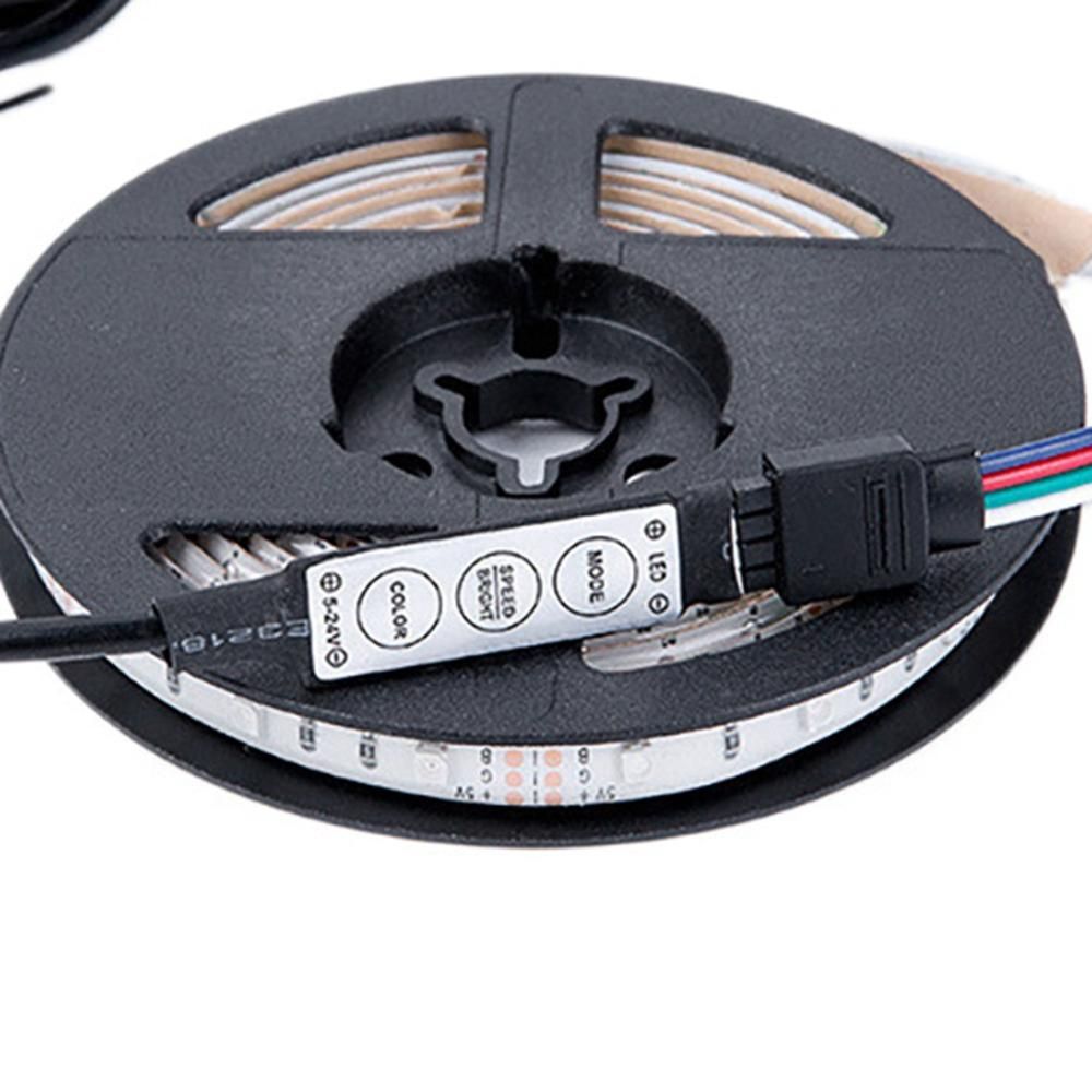 LED Light is Not Waterproof 2835Rgb 3 Button Remote Control 5V Flexible Light with Bedroom Decoration Light 1Meter