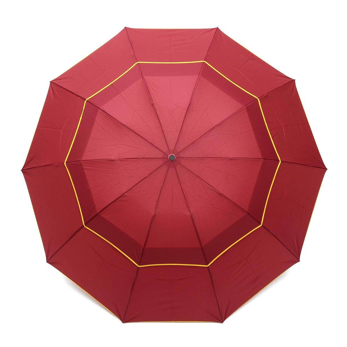 LARGE Folding Rain Anti-UV Windproof Big Oversized For Men Women Red (red)