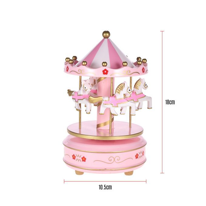 Merry-Go-Round Carousel Music Box Classical Melody Birthday