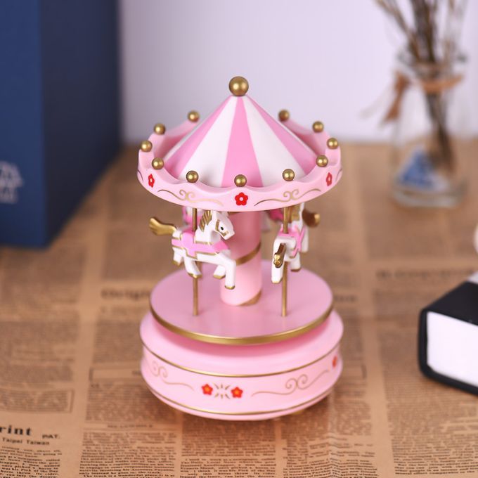 Merry-Go-Round Carousel Music Box Classical Melody Birthday