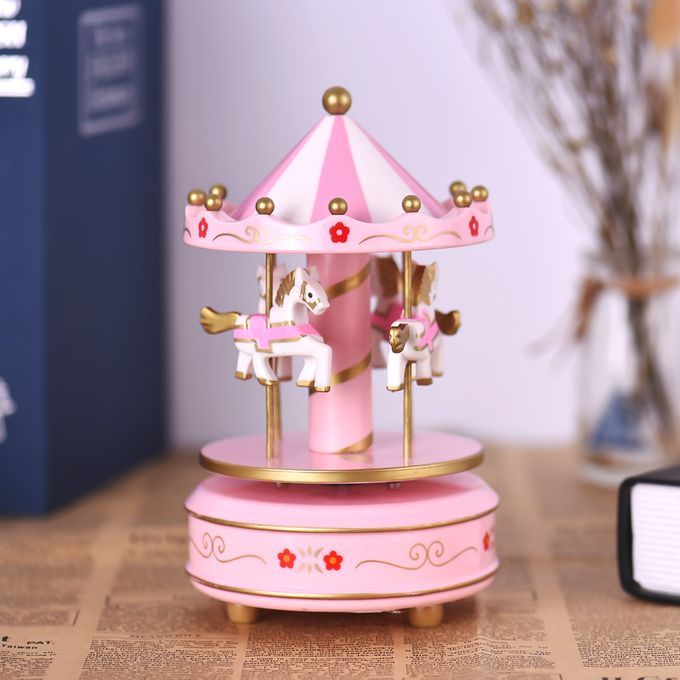 Merry-Go-Round Carousel Music Box Classical Melody Birthday