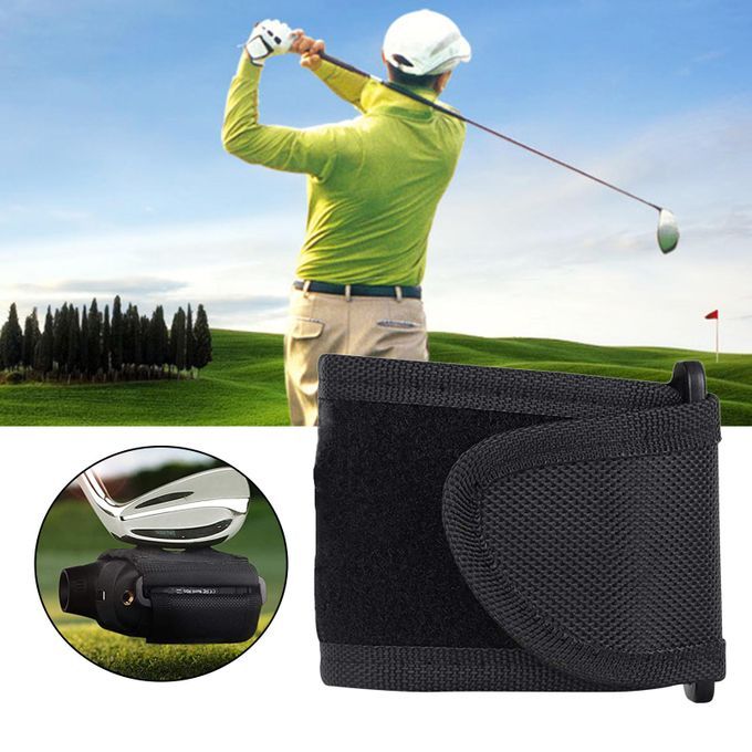 Golf Rangefinder Strap Magnetic Range Finder Device Bar Black No Hole