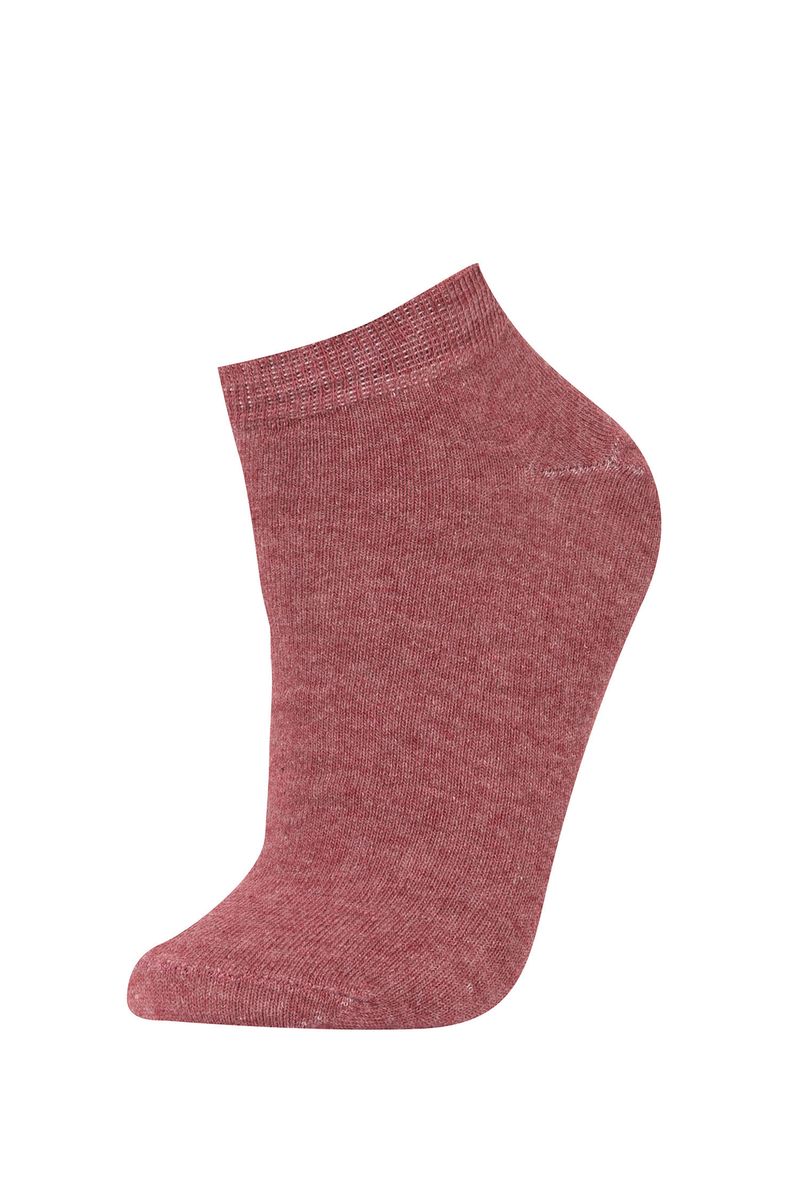 Woman Low Cut 3 Low Cut Socks-Bordeaux