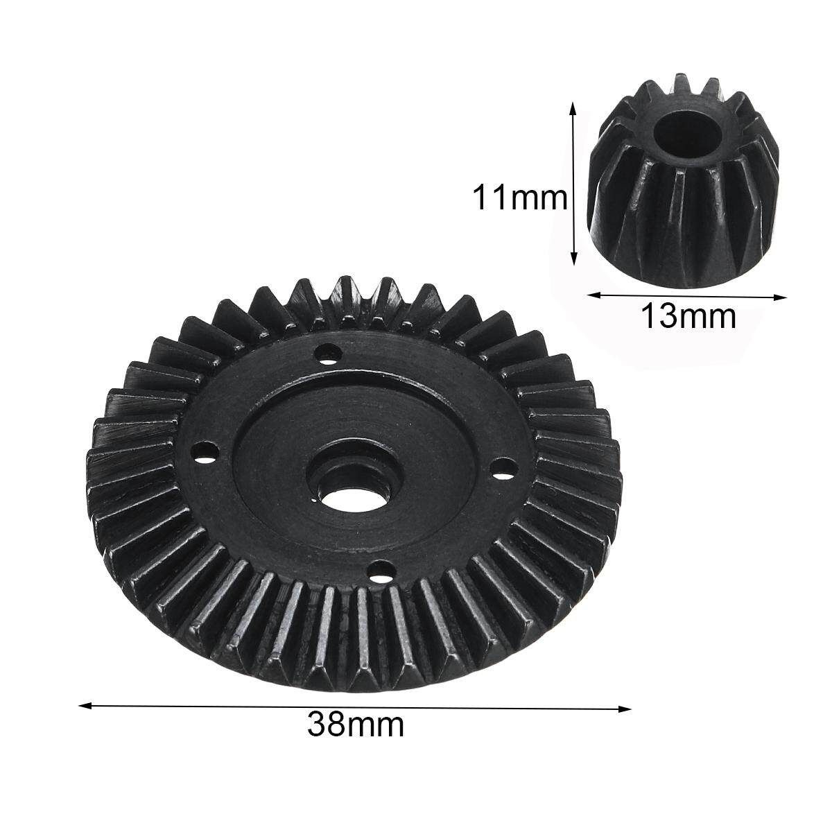1/10 38T 13T Steel Diff Bevel Gear Set For Axial Yeti Hot Racing R/ Cars