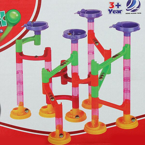 116pcs Building Blocks Marble Run Race Game Construct Creative Towers Kids Gift