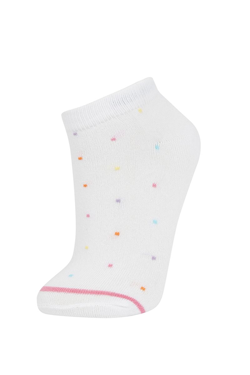 Woman Low Cut 3 Low Cut Socks-Grey