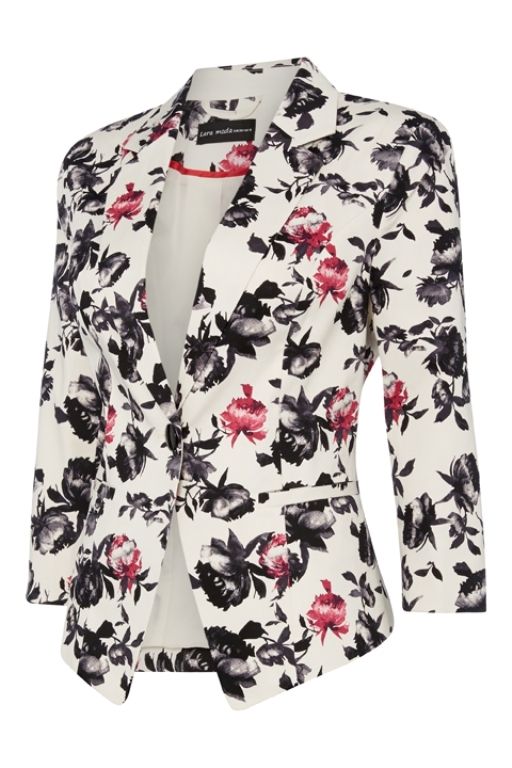 Turkey Floral Designer Skirt Suit-Pink Multicolour