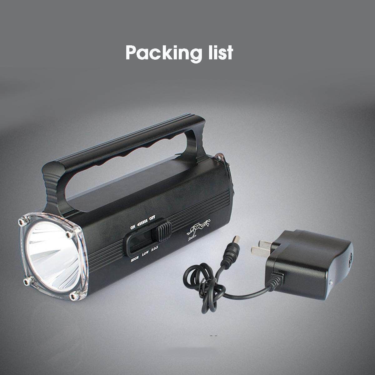 220V 10W 3Modes Light Diving Torch Scuba Diving Flashlight Underwater Searchlight 5400mAh Powerful LED Light 300m