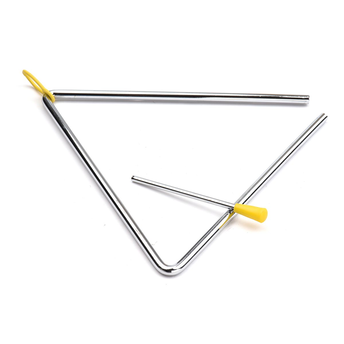 10 Inch Triangle Bell Triangolo With Metal Mallet Idiophone