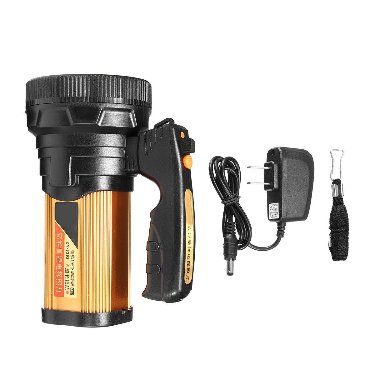 Super Bright Searchlight Handheld Portable Spotlight Led Rechargeable Flashlight