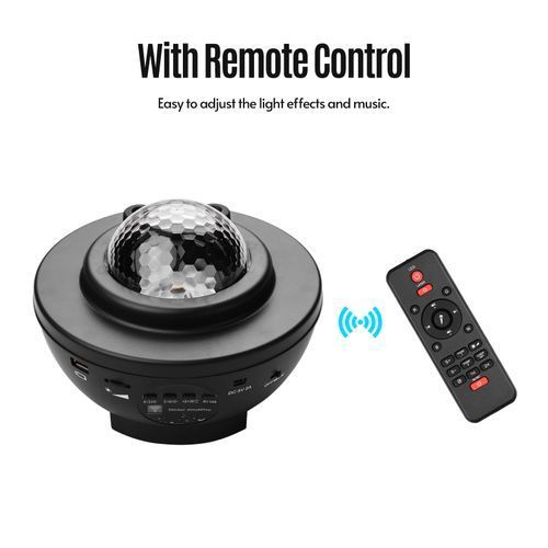 Ammoon IGB-B45RG LED Galaxy Starry Projector Lamp Light BT