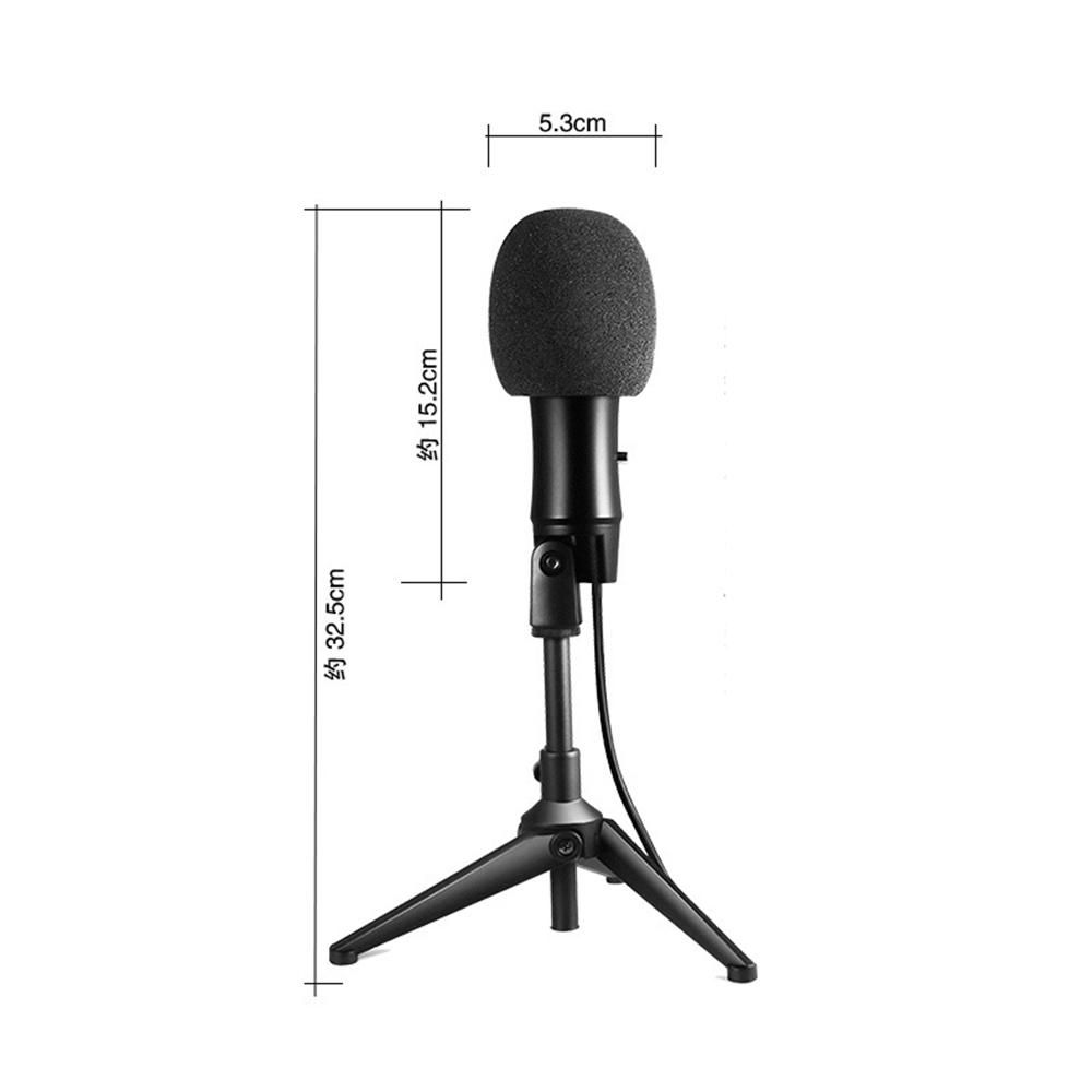 USB Microphone for Computer,Professional Recording Condenser Microphone Compatible with Stand for PC, Laptop,iPad