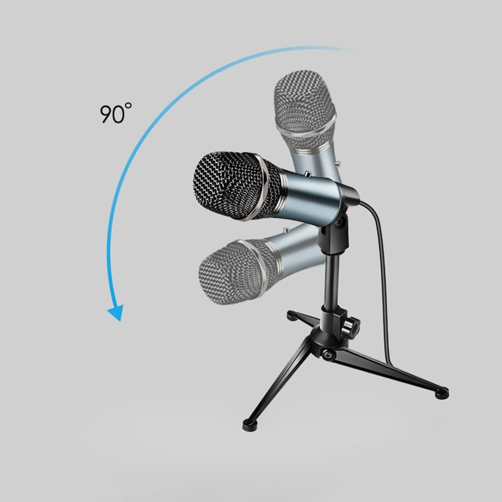 USB Microphone for Computer,Professional Recording Condenser Microphone Compatible with Stand for PC, Laptop,iPad