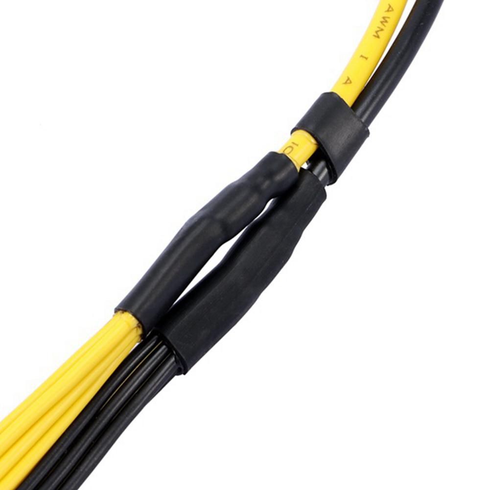 6Pcs Dual PCIe PCI-E Graphic Video Card 8Pin 6+2Pin DIY Splitter Power Cable Cord for Bitcoin Litecoin RIG Miner