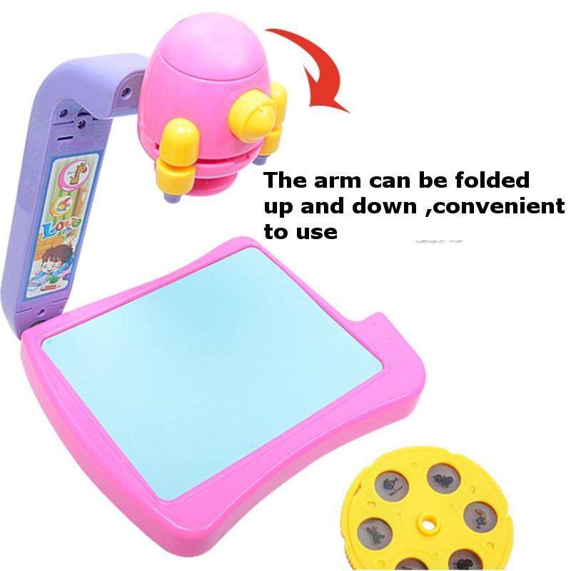 Arshiner Children Kids Multifunctional Educational Development Drawing Desk Toy Projector Learning Drawing Tables Toys
