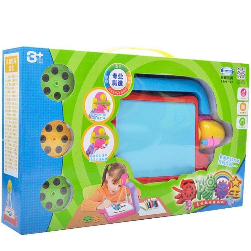 Arshiner Children Kids Multifunctional Educational Development Drawing Desk Toy Projector Learning Drawing Tables Toys