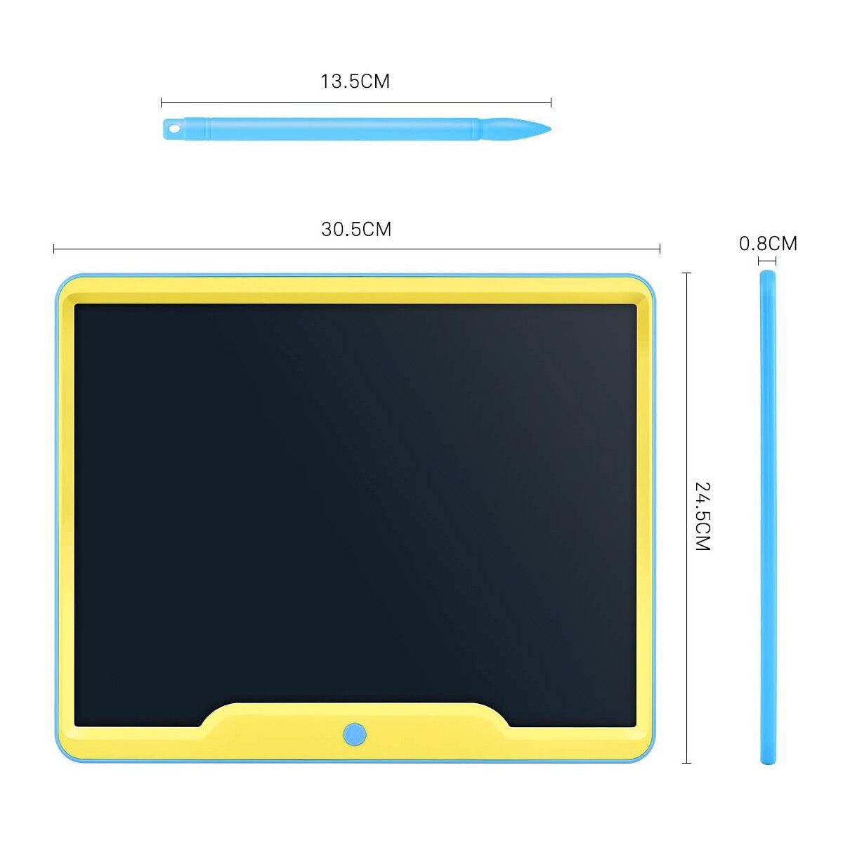 LEPAI WW1903-D-Z 15-inch Children's LCD Writing Tablet Digital Graffiti Drawing Board Electronic Handwriting Notepad With Pen Blue