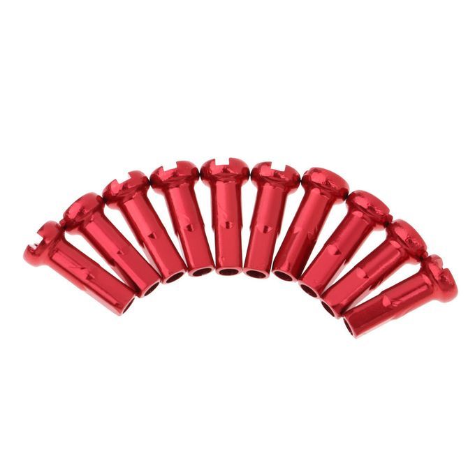 10 Count Bike 14G Spoke Nipples End Caps Ends MTB Road Bicycle Red