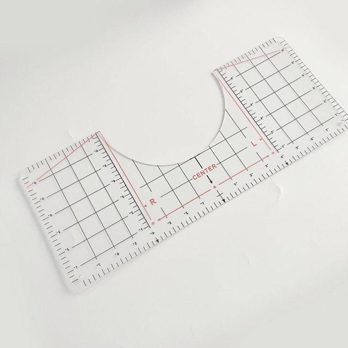 T-Shirt Guide Ruler Alignment Tool Centering Printing Quilting