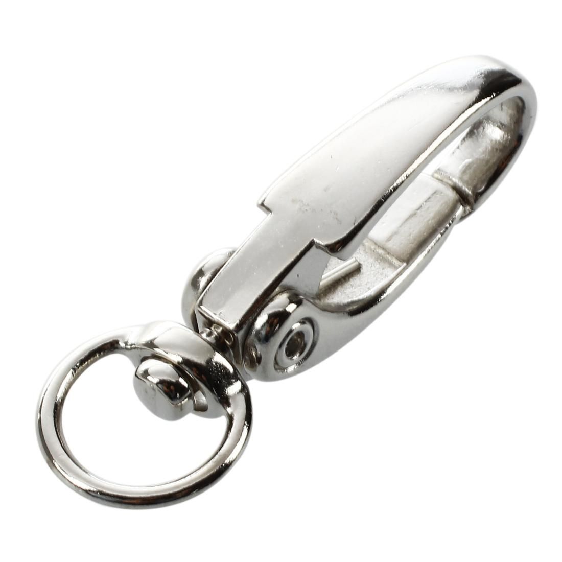 10 Pcs D Swivel Trigger Clips Hooks Metal Key Ring Lobster C