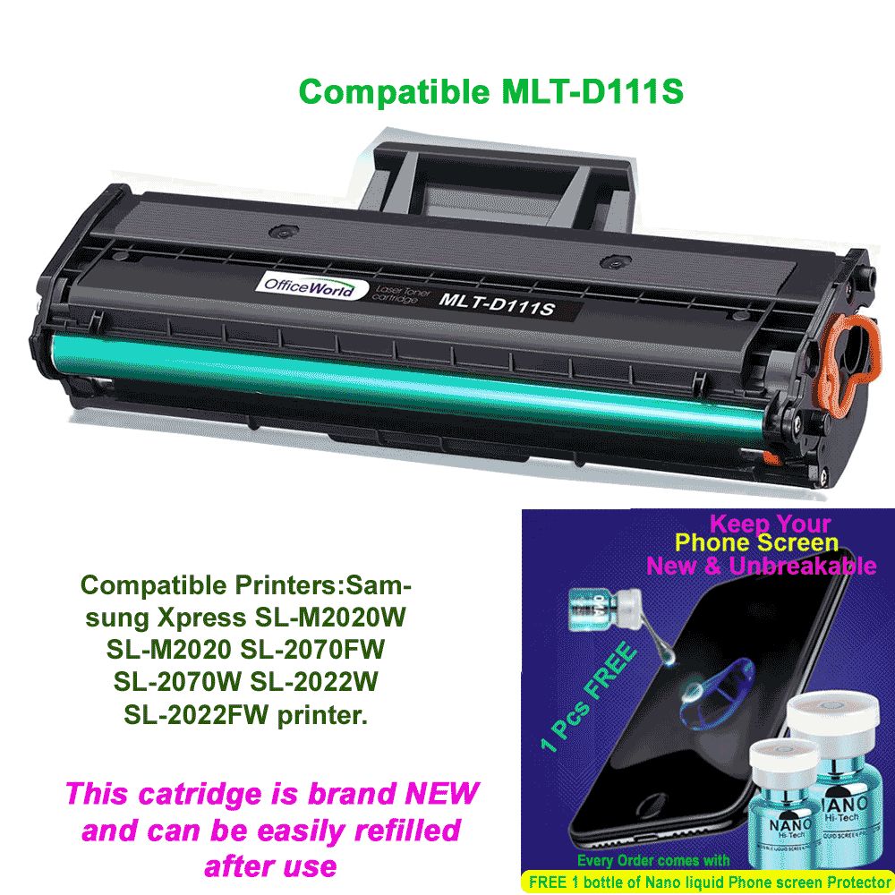 Premium  111S MLT - D111S Black Toner Cartridge