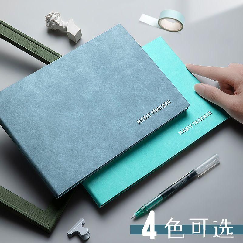 Notebook Self-Discipline Card Book Daily Habit Development Time Management Axis Schedule This Month Weekly Planning Study