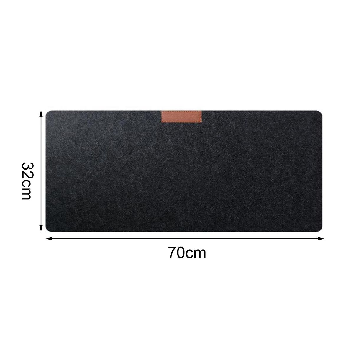 Mouse Mat Office Computer Mousepad Grey