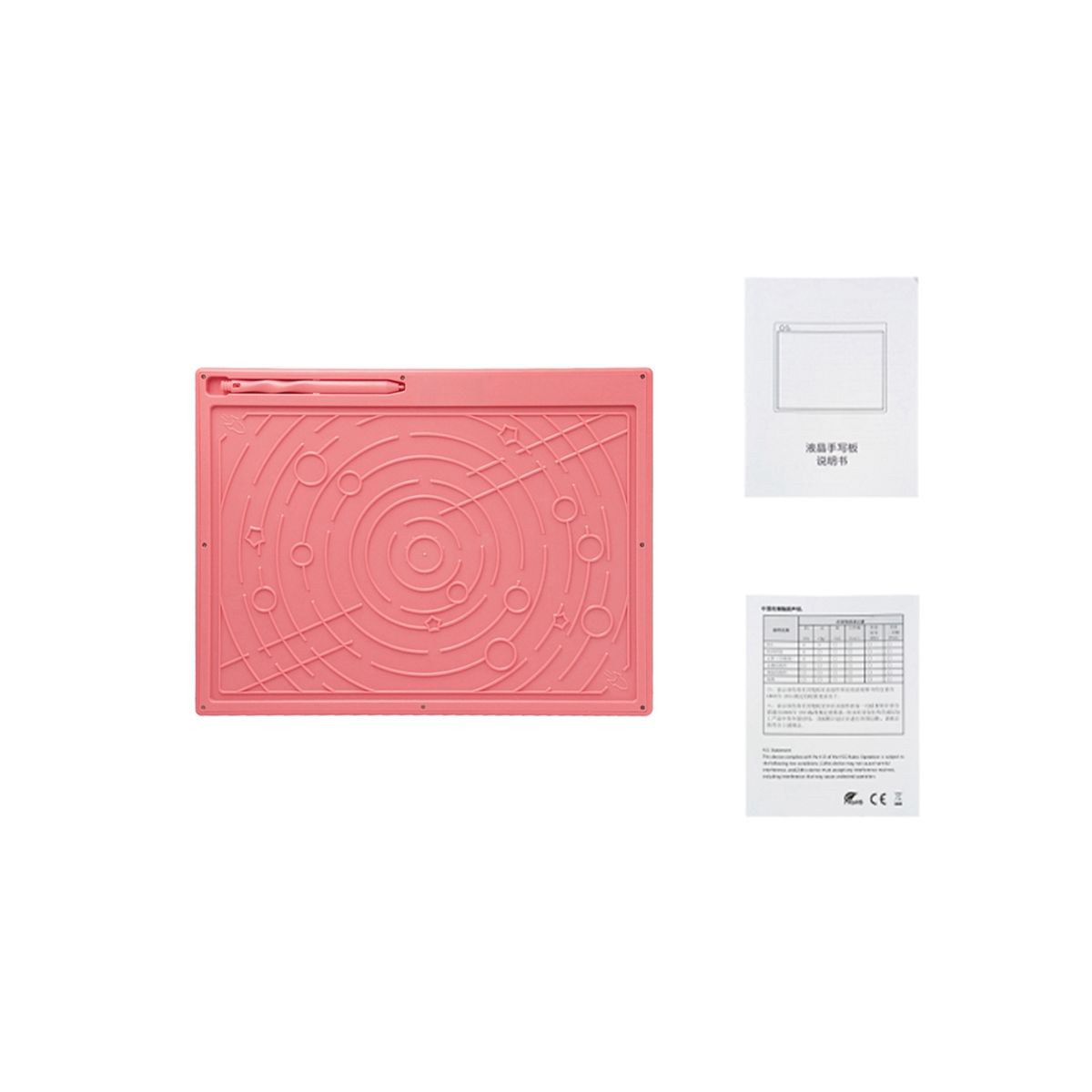 School Season LCD Writing 16Inch Color Rechargeable Electronic, Pink