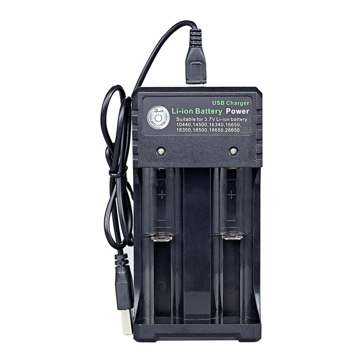 3.7V 18650 Li-Ion Batteries USB Charger 3.7 Volts For