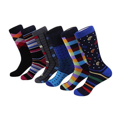 New Marino Funkey Fun 6 Pack Men Socks -Pack 309