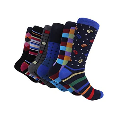 New Marino Funkey Fun 6 Pack Men Socks -Pack 309