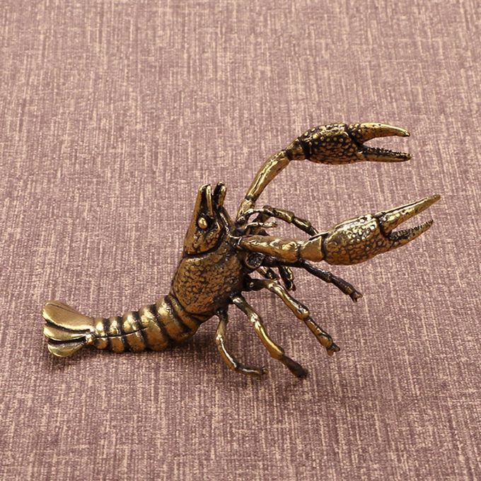 Lobster Ornaments Collectable Toy Simulation Wealth Crayfish For