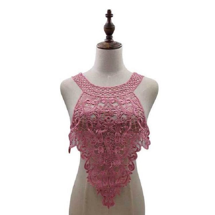 Embroidered Lace DIY Clothing Fake Collar