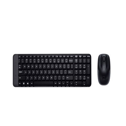 MK220 Wireless Keyboard And Mouse Combo (Black)