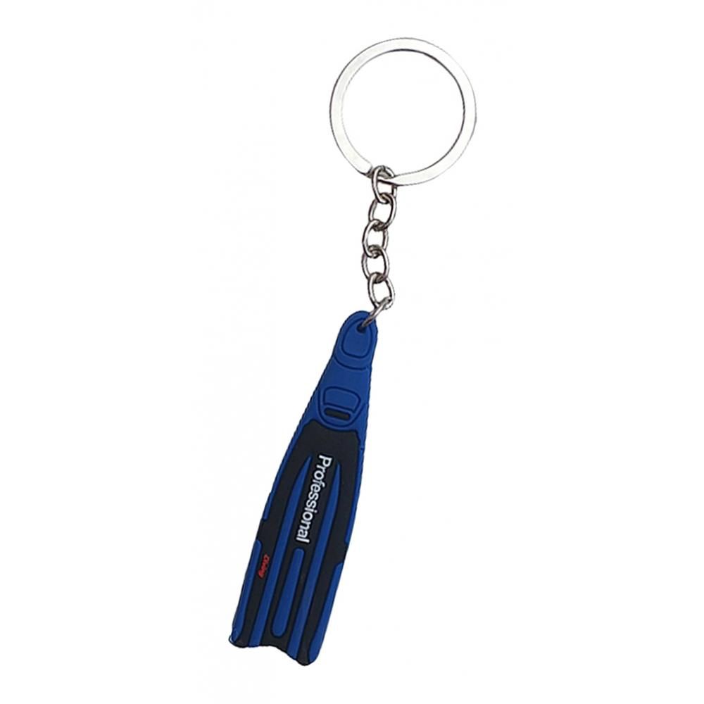 Scuba Diving   Key Chain Holder Keyring Keychain Blue