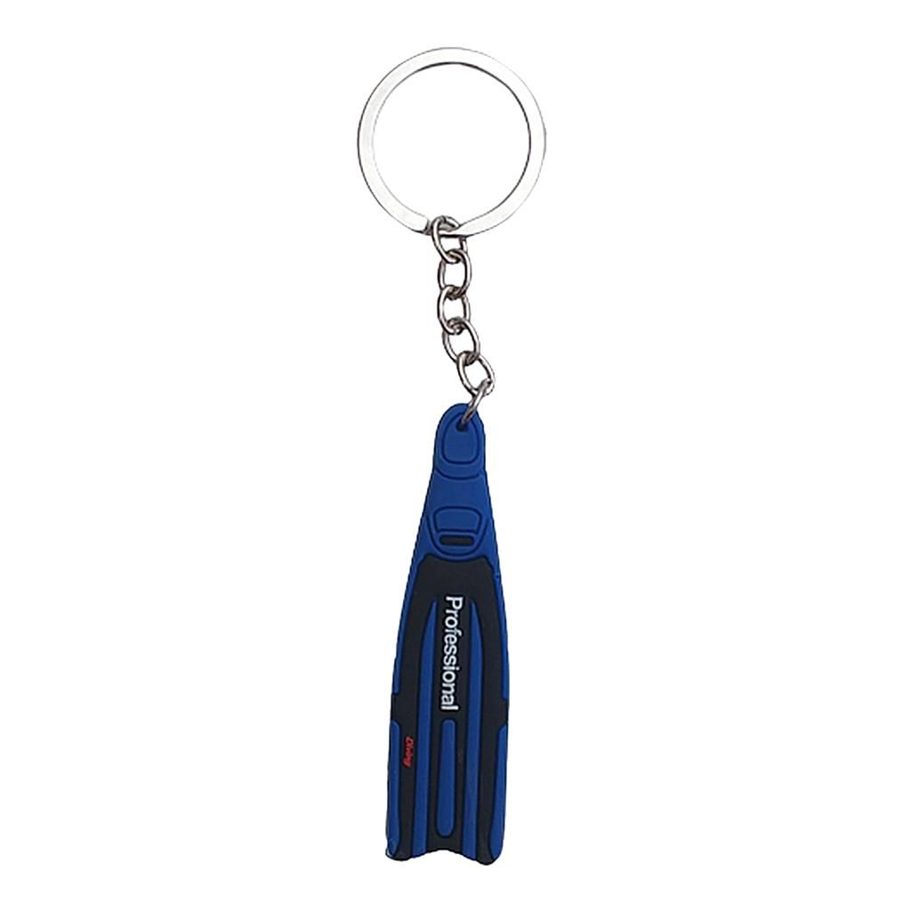 Scuba Diving   Key Chain Holder Keyring Keychain Blue
