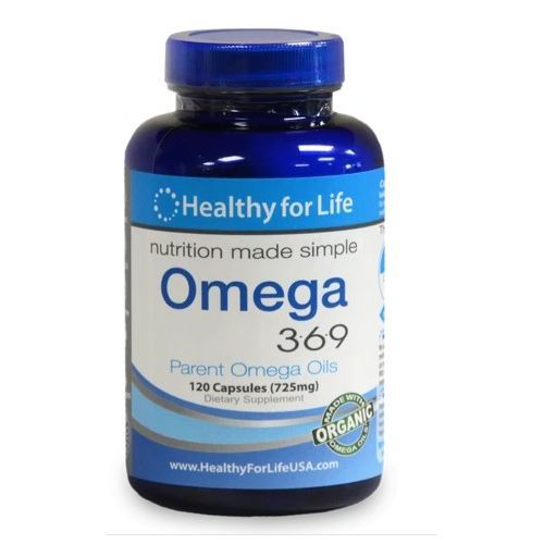 Omega 3-6-9 120 Capsules Organic Maximum Purity