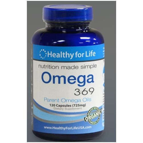 Omega 3-6-9 120 Capsules Organic Maximum Purity