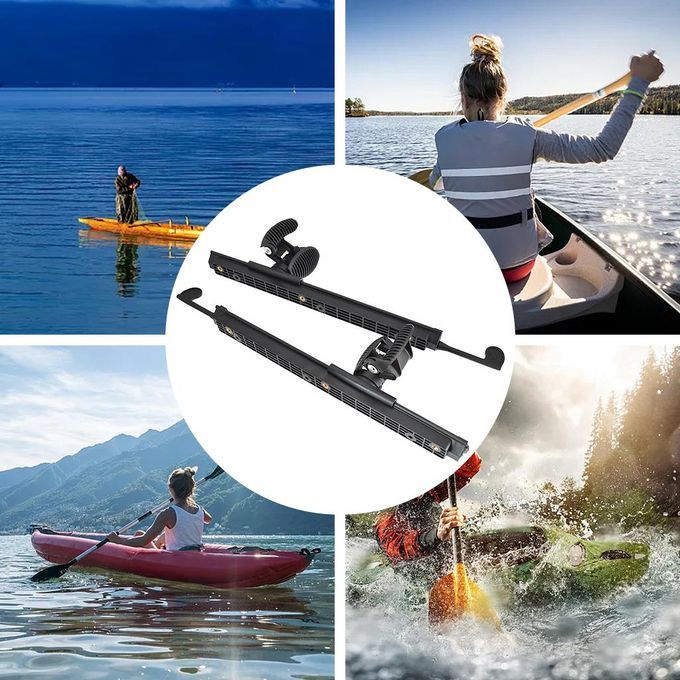 Nylon Kayak Footbrace Pedals Foot Pegs Footrest Boat Direction Control