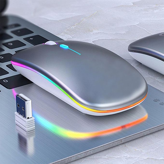 2.4G Wireless Rechargeable Mice Less Noise 3 Adjustable DPI