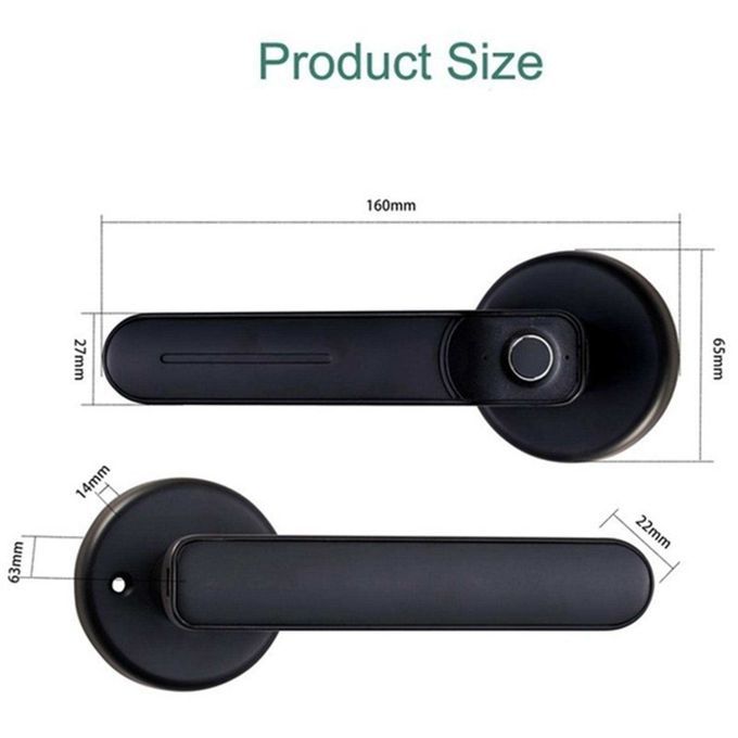 Portable Fingerprint Door Lock Smart Lock For Apartment Hotel Bedroom