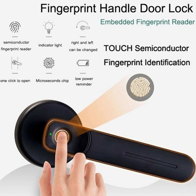 Portable Fingerprint Door Lock Smart Lock For Apartment Hotel Bedroom