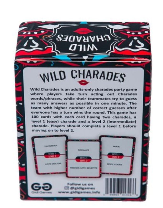 WILD CHARADES(AN ADULT CHARADES GAME)