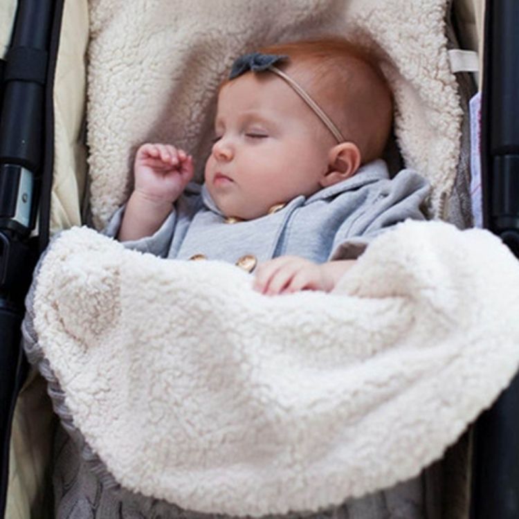 Infant Trolley Sleep Bag Baby Swaddle Wrap