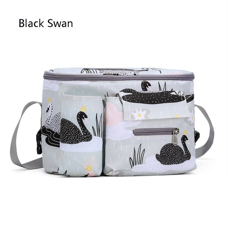 Stroller Baby Bottle Diapers Trolley Hanging Bag
