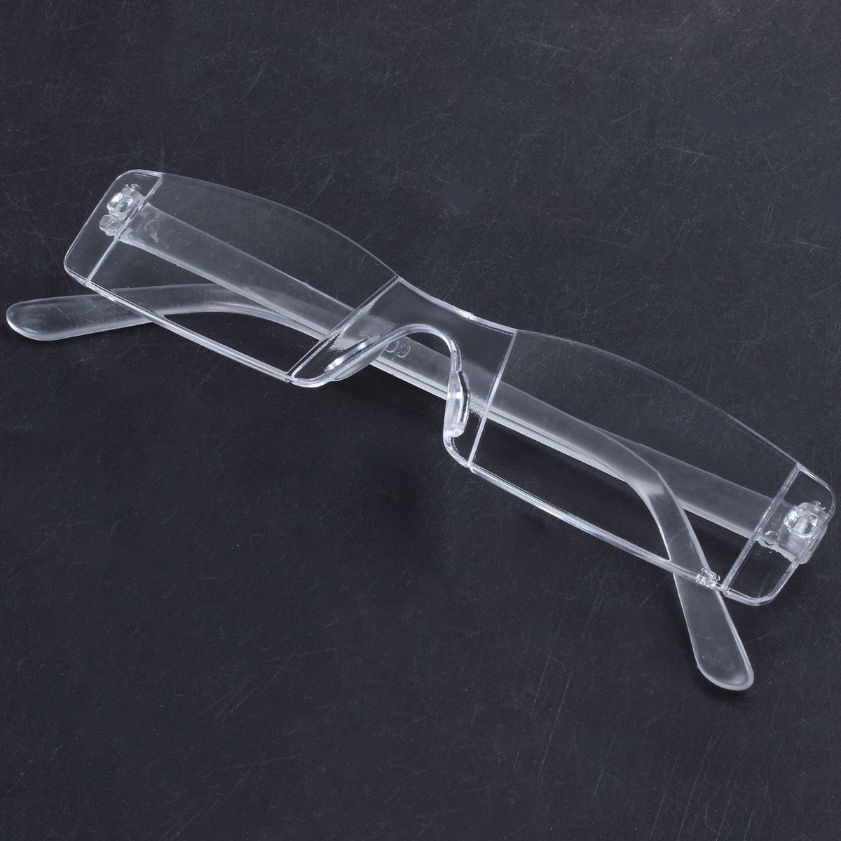 Rimless Reading Glasses Case Bag Metal Temple From 1.00 To