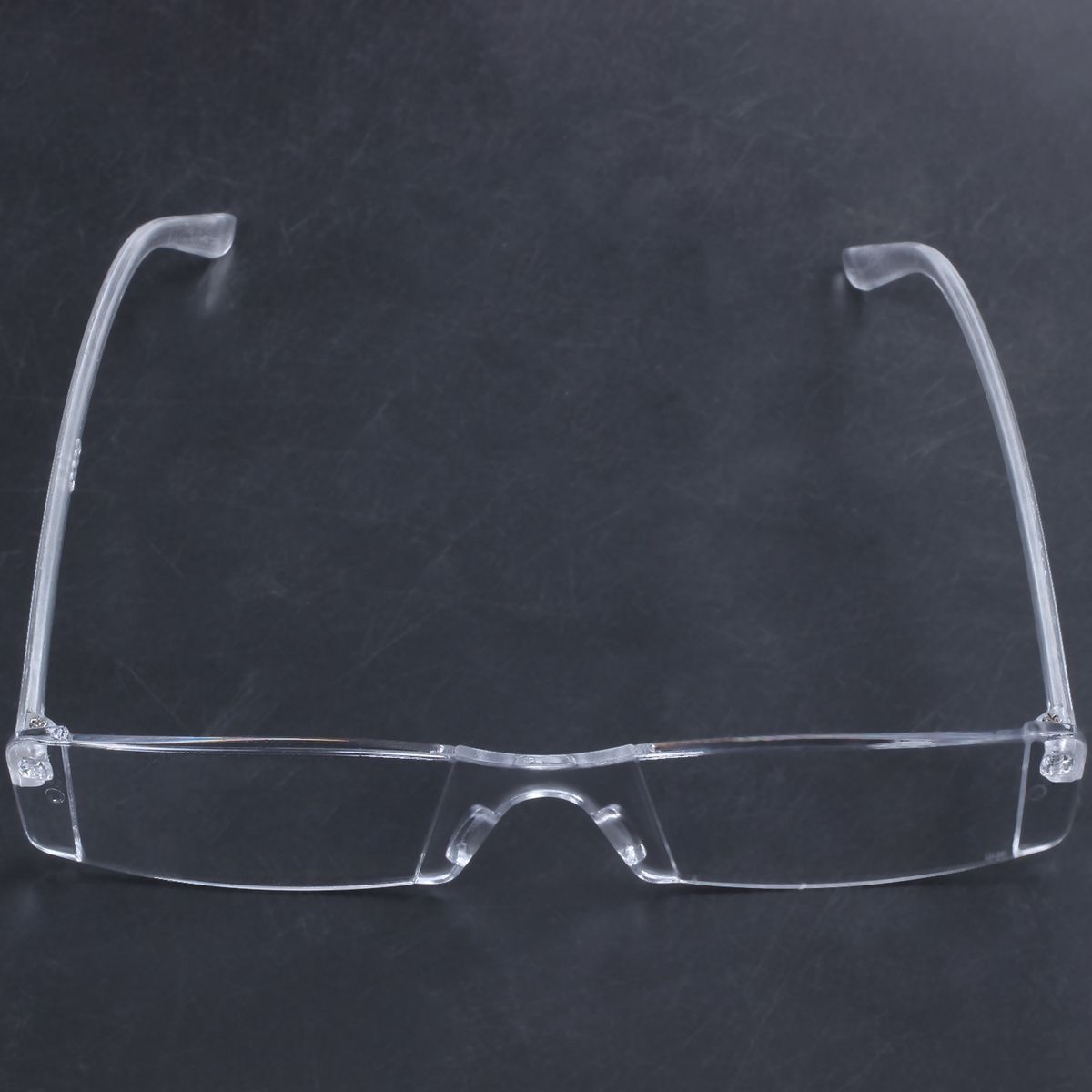 Rimless Reading Glasses Case Bag Metal Temple From 1.00 To